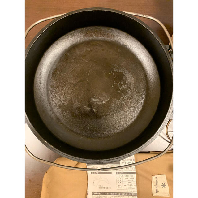 snow peak 和鉄 ダッチオーブン 26 フルセット スノーピーク - 調理器具
