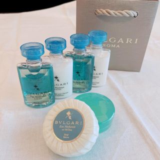 ブルガリ(BVLGARI)の限定値下げ＊新品未使用✨ブルガリ オ・パフメ オーデブルー アメニティセット(サンプル/トライアルキット)