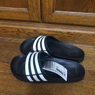 アディダス(adidas)のアディダス adidas DURAMO SLIDE サンダル G15890(サンダル)