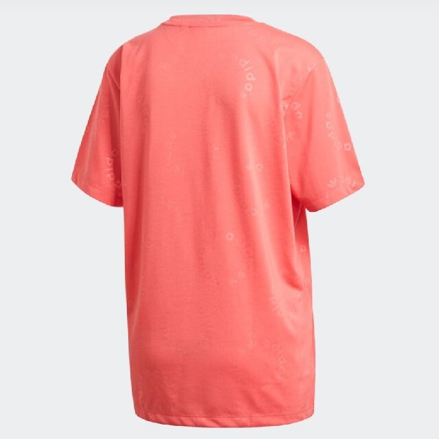 adidas(アディダス)の【新品】adidas 半袖Tシャツ ピンク レディースのトップス(Tシャツ(半袖/袖なし))の商品写真