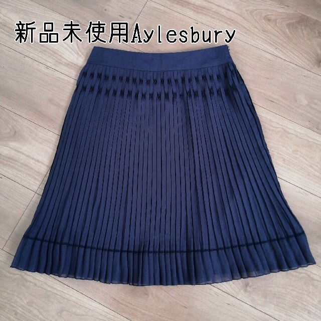 Aylesbury(アリスバーリー)の【定価16800円】アリスバーリー✿美プリーツスカート レディースのスカート(ひざ丈スカート)の商品写真