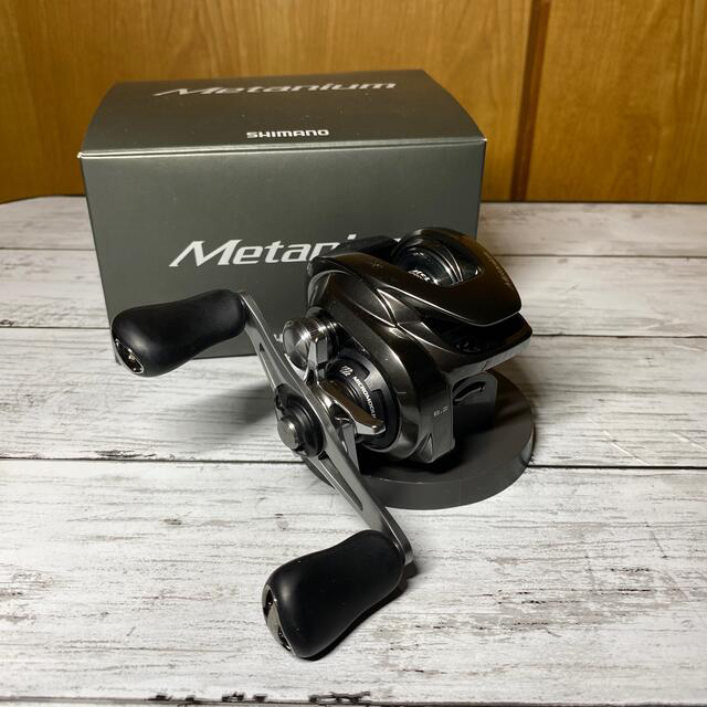 グリーン・ホワイト系 完成品♪ シマノ 20メタニウム 6.2ノーマルギア