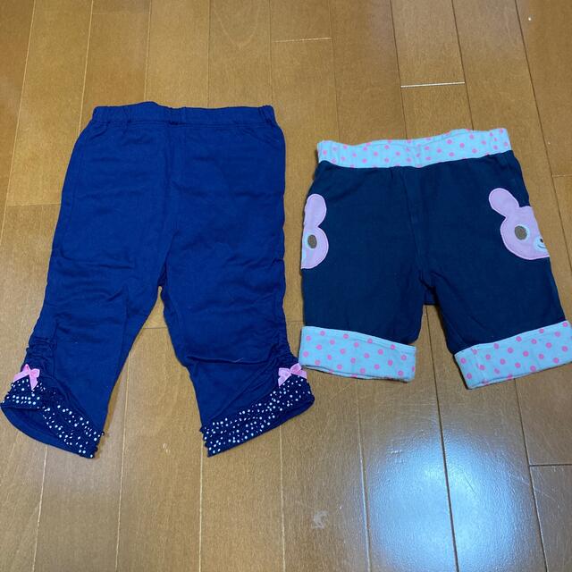 mikihouse(ミキハウス)のサイズ90 MIKI HOUSE hot biscuits まとめ売り　夏服 キッズ/ベビー/マタニティのキッズ服女の子用(90cm~)(パンツ/スパッツ)の商品写真