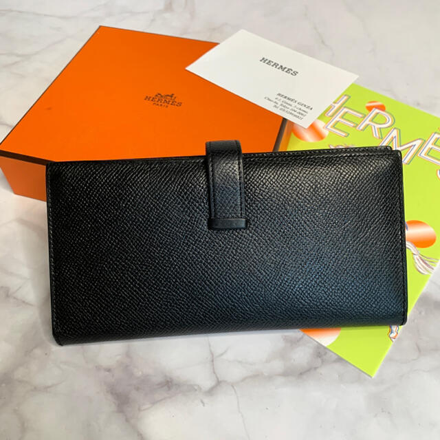 Hermes(エルメス)のエルメス HERMES 長財布 美品 ベアンスフレ ヴォー エプソン レディースのファッション小物(財布)の商品写真