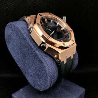 ジーショック(G-SHOCK)のGA-2100本体付き ラバーベルトセット カシオーク カスタム Gショック(腕時計(アナログ))