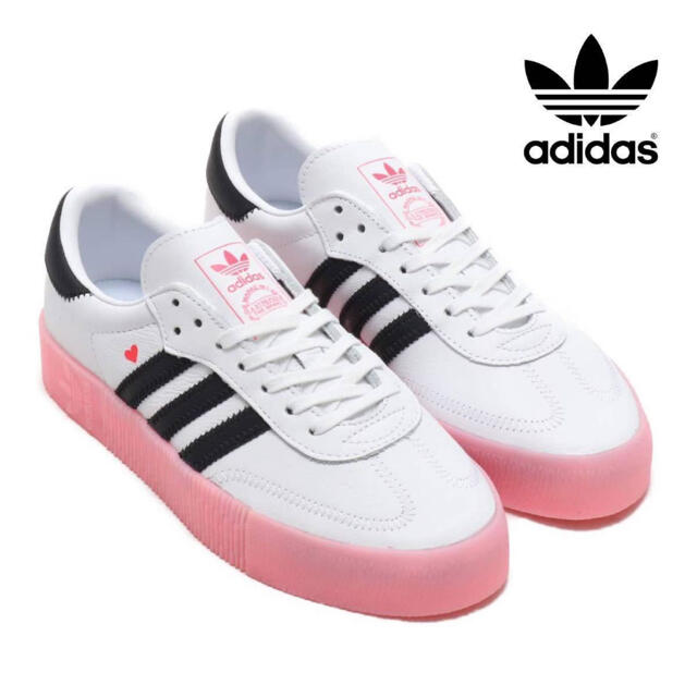 adidas(アディダス)の新品未使用 アディダス SAMBA ROSE 定価13200円 スニーカー レディースの靴/シューズ(スニーカー)の商品写真