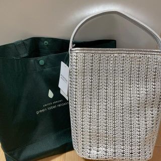 ユナイテッドアローズグリーンレーベルリラクシング(UNITED ARROWS green label relaxing)のFM ツツガタ 1ハンドル メッシュ 2WAY ショルダー バッグ (ハンドバッグ)