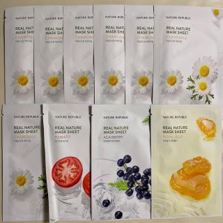 ネイチャーリパブリック(NATURE REPUBLIC)のNATURE REPUBLIC REAL NATURE MASK SHEET(パック/フェイスマスク)