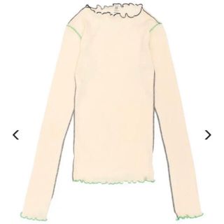 エディットフォールル(EDIT.FOR LULU)のBaserangeベースレンジ　♡ 今期　VEIN LONG SLEEVE 新品(カットソー(長袖/七分))