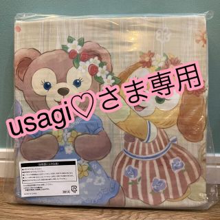 ダッフィー(ダッフィー)の【usagi♡さま専用】掛ふとんカバー＆ピローケース　2個セット(シーツ/カバー)