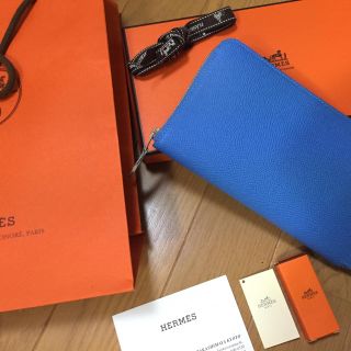 エルメス(Hermes)のkuru's 様☆エルメスアザップロング シルクイン 新品未使用(財布)