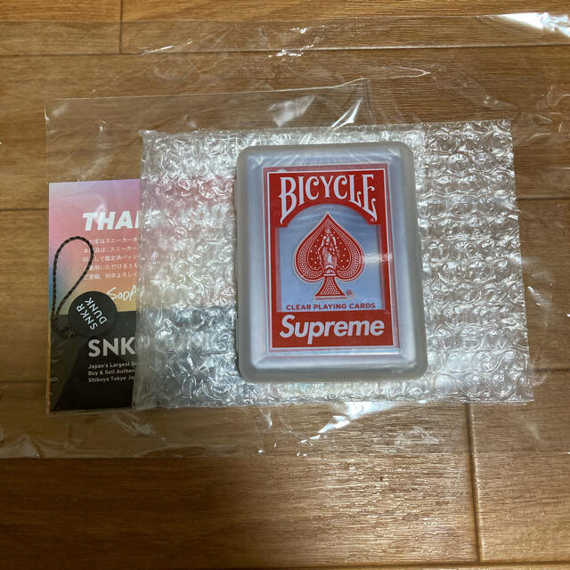 Supreme(シュプリーム)のSupreme Bicycle Clear Playing Cards エンタメ/ホビーのテーブルゲーム/ホビー(トランプ/UNO)の商品写真