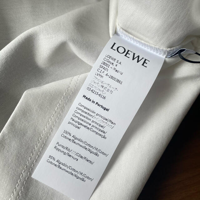 LOEWE(ロエベ)の【新品★最後の1点】LOEWE ロエベ アナグラム グロップド Tシャツ S レディースのトップス(Tシャツ(半袖/袖なし))の商品写真