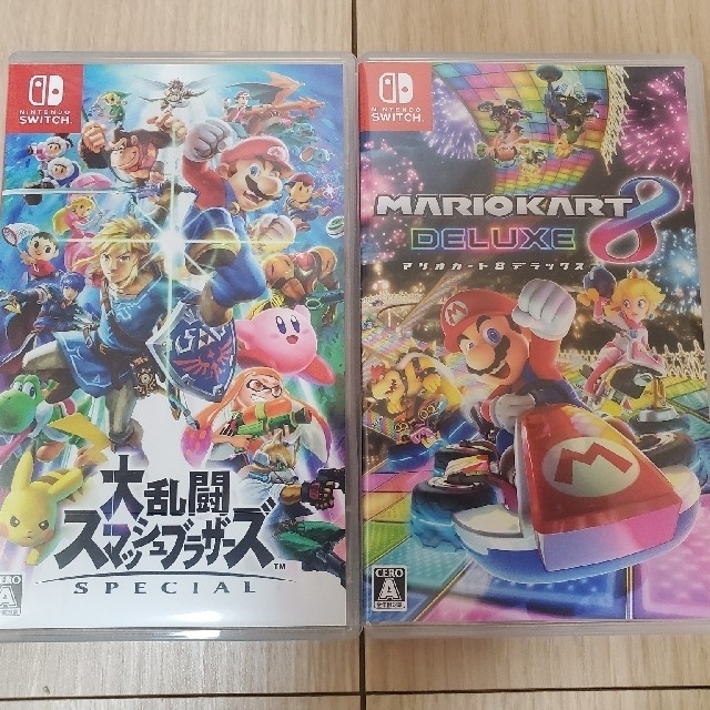 Switch スマブラ マリオカート スイッチ用ソフト セット