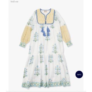 ロンハーマン(Ron Herman)のSZ Blockprints Jodhpr Lily Print Dress(ロングワンピース/マキシワンピース)