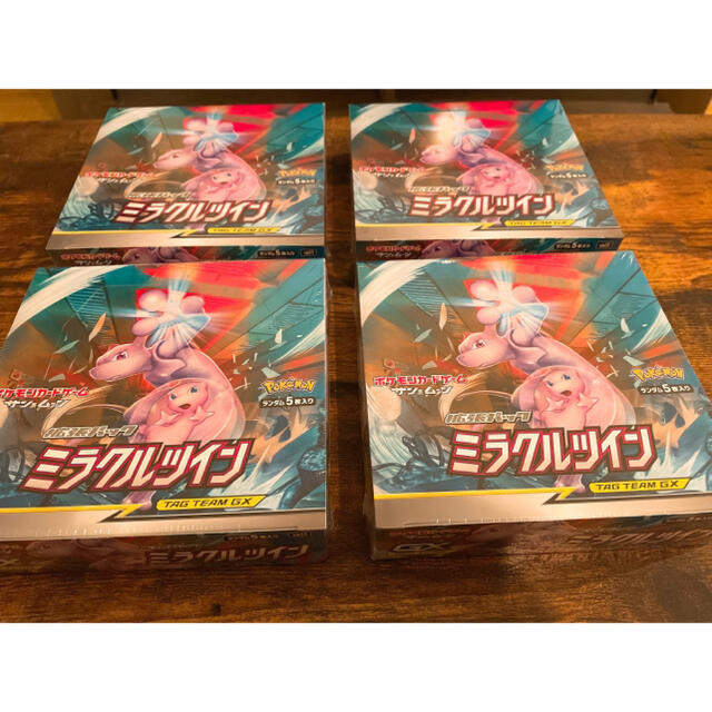 豊富な品 ポケカ ミラクルツイン 4box エンタメ/ホビー | bca.edu.gr