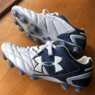 アンダーアーマー(UNDER ARMOUR)のサッカースパイク　25.5  アンダーアーマー　本革(シューズ)