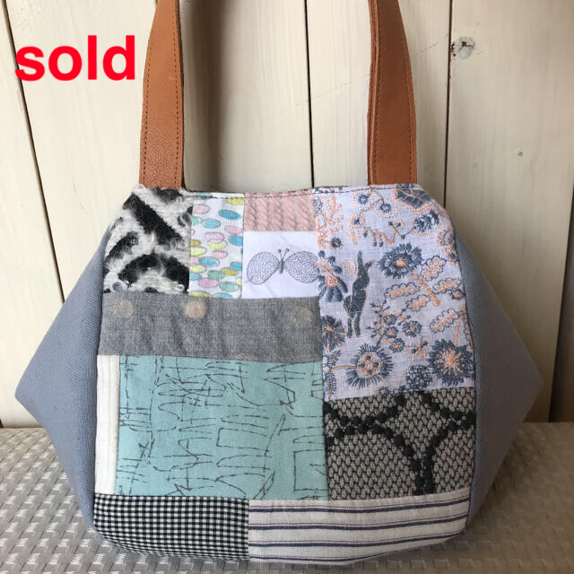 SOLD!! ミナペルホネン☆ハンドメイド2wayバッグ♪