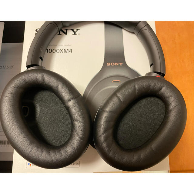 SONY(ソニー)のSONY（ソニー）WH-1000XM4 [ブラック]ワイヤレス ヘッドフォン スマホ/家電/カメラのオーディオ機器(ヘッドフォン/イヤフォン)の商品写真