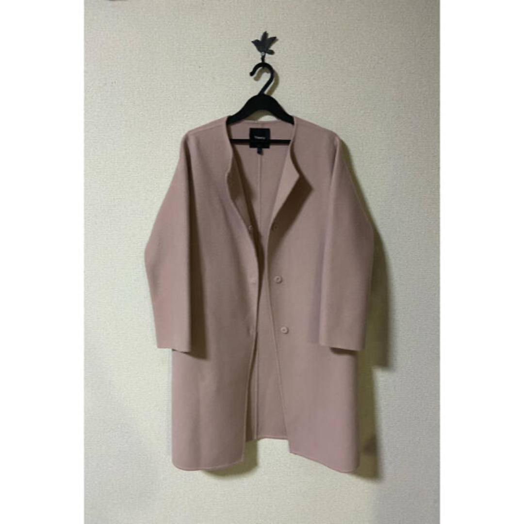 theory ノーカラーコート18aw theory ノーカラーコート18aw