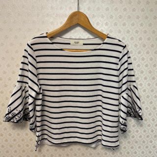 ビームス(BEAMS)の✴️良品✴️ビームス ハート✴️レディース ✴️五分袖丈/カットソー/Tシャツ(Tシャツ(半袖/袖なし))