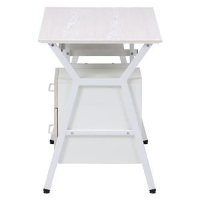 デスク ホワイト 幅100×奥行54×高さ72cm 組立品 デスク ホワイト 幅100×奥行54×高さ72cm 組立品