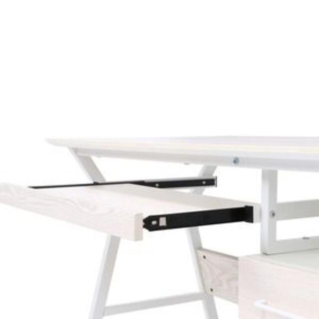 デスク ホワイト 幅100×奥行54×高さ72cm 組立品 デスク ホワイト 幅100×奥行54×高さ72cm 組立品