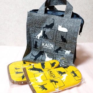 カルディ(KALDI)のカルディ猫セット(トートバッグ)