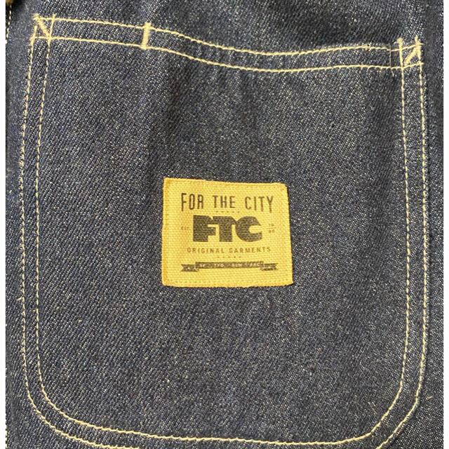 FTC(エフティーシー)の美品　FTC デニム　カバーオール　XL メンズのジャケット/アウター(カバーオール)の商品写真