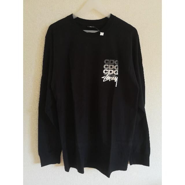 stussy CDG ロンT Mサイズ LS TEE