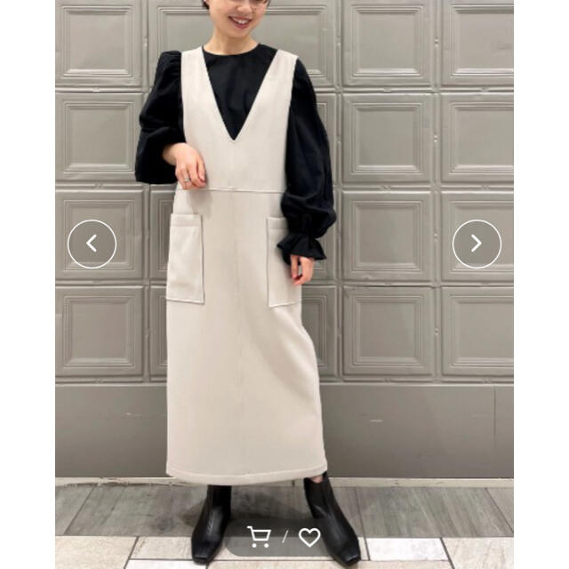 ジャーナルスタンダード ダブルクロスジャンスカ - ロングワンピース
