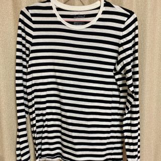 ムジルシリョウヒン(MUJI (無印良品))のボーダー長袖Tシャツ(Tシャツ(長袖/七分))