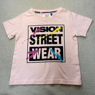 ヴィジョン ストリート ウェア(VISION STREET WEAR)の英字ロゴTシャツ 半袖 100cm(Tシャツ/カットソー)