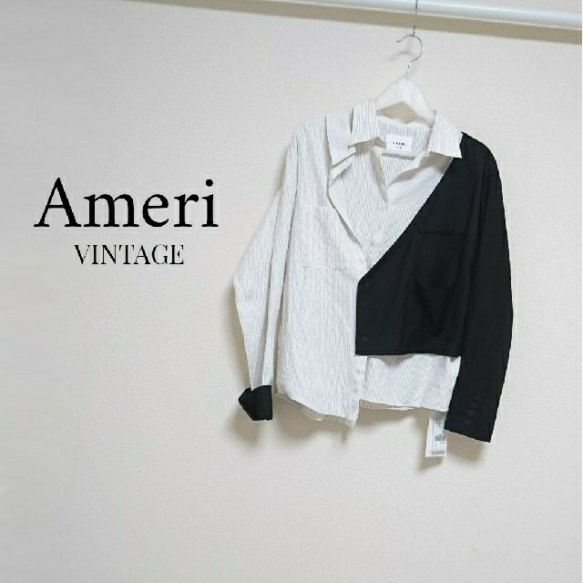 新品 Ameri JACKET DOCKING SHIRT