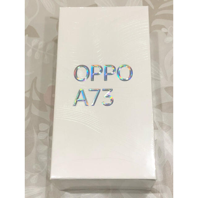 新品 未開封　oppo  a73  ダイナミックオレンジ　SIMフリー