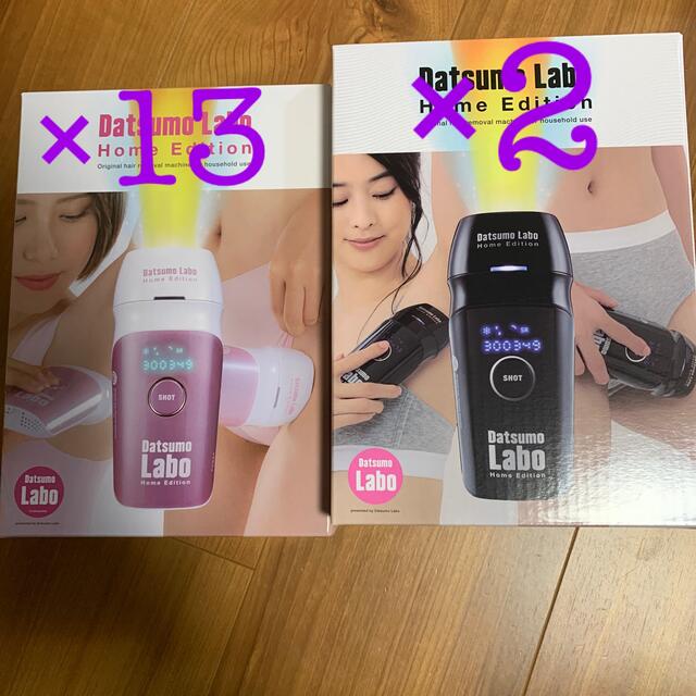 Dr.Ci Labo - 脱毛ラボ ホームエディション ピンク×13 ブラック×2の ...