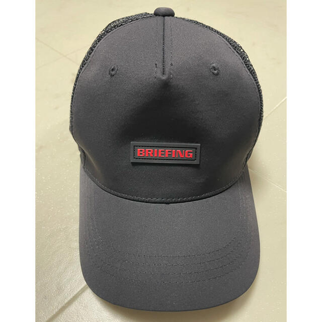 ブリーフィング　キャップ　帽子　ゴルフ　golf cap 黒