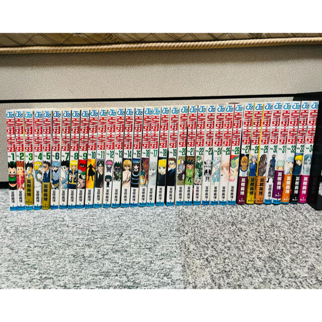 集英社(シュウエイシャ)のHUNTER × HUNTER 1〜34巻 エンタメ/ホビーの漫画(少年漫画)の商品写真