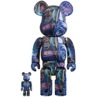 メディコムトイ(MEDICOM TOY)のBE@RBRICK BASQUIAT #7 100％ & 400％(フィギュア)