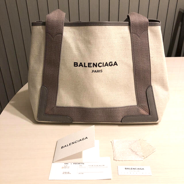 BALENCIAGA BAG - 正規品　バレンシアガ トートバッグ　グレー　カバス