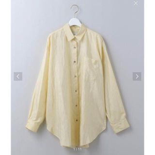 ビューティアンドユースユナイテッドアローズ(BEAUTY&YOUTH UNITED ARROWS)の【新品未使用】6 ROKU roku ロク　NYLON SILKSHIRTシャツ(シャツ/ブラウス(長袖/七分))