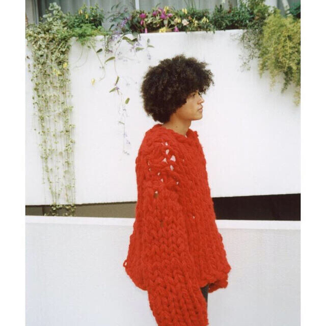 上質で快適 SIMONS RAF ニット/セーター - knit gushiken kota ニット 上質で快適 SIMONS RAF ニット/セーター - knit gushiken kota ニット