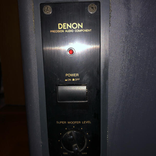 DENON(デノン)のDENON スーパーウーハー DSW-1 スマホ/家電/カメラのオーディオ機器(スピーカー)の商品写真