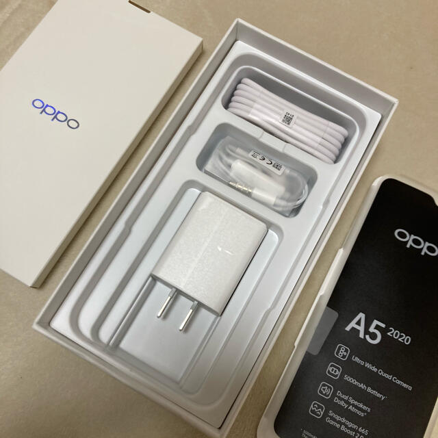 OPPO(オッポ)のOPPO A5 2020 64GB グリーン 楽天版 スマホ/家電/カメラのスマートフォン/携帯電話(スマートフォン本体)の商品写真