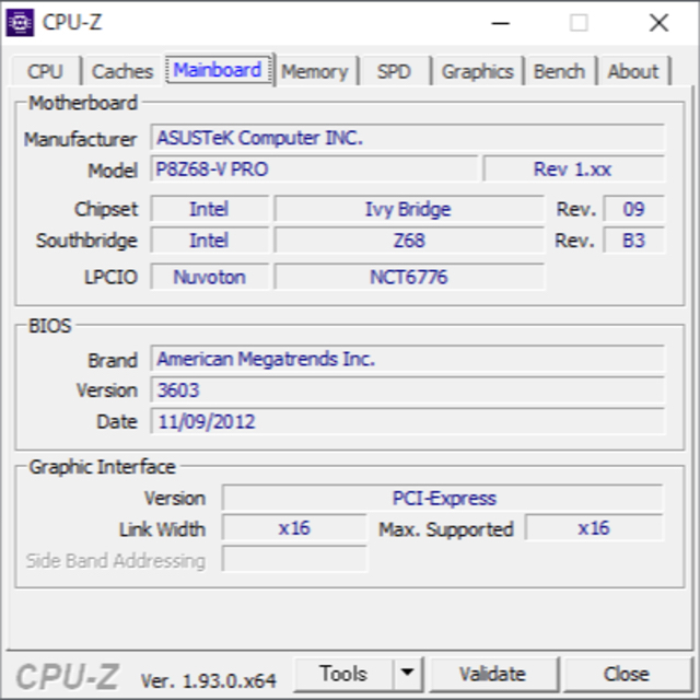 【お値引き中！】i7 3770S+ASUS P8Z68-V Pro＋メモリ16Gi7-3770