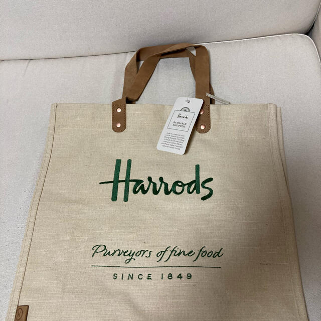 Harrods(ハロッズ)のハロッズ　ショッピング　トートバック レディースのバッグ(トートバッグ)の商品写真