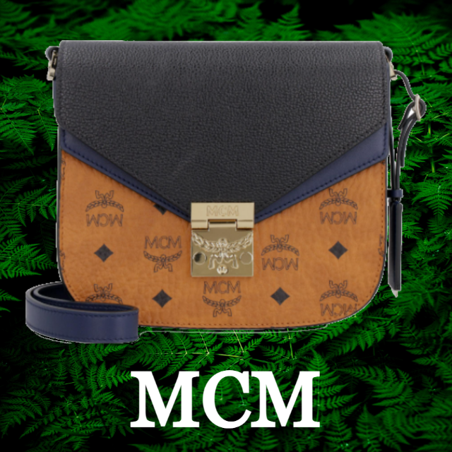 ★SALE☆【MCM】ロゴ パトリシアクロスボディバッグ