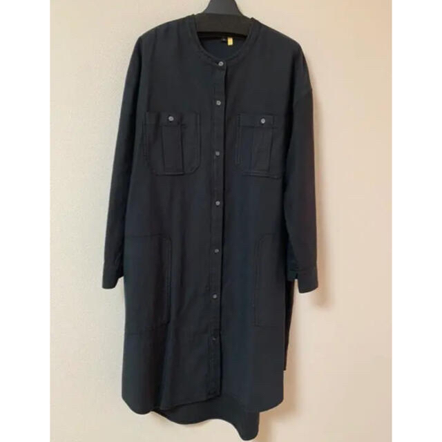 L'Appartement DEUXIEME CLASSE(アパルトモンドゥーズィエムクラス)の  L'Appartement ◆JAMES PERSE SHIRT DRESS レディースのワンピース(ひざ丈ワンピース)の商品写真