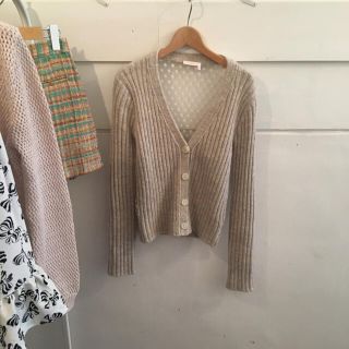 シーバイクロエ(SEE BY CHLOE)のSEE BY Chloé flower cardigan.(カーディガン)