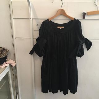 シーバイクロエ(SEE BY CHLOE)のSEE BY chloé ribbon onepiece.(ひざ丈ワンピース)